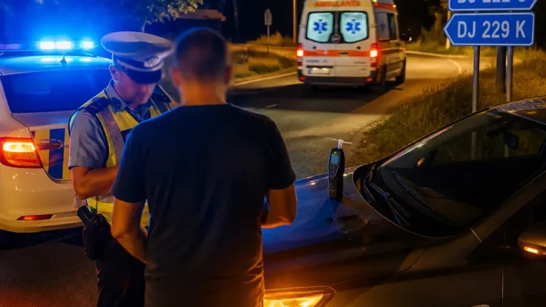 Bărbat din Nufăru cercetat penal după ce a fost prins la volan cu peste 1 mg/l alcool în aerul expirat