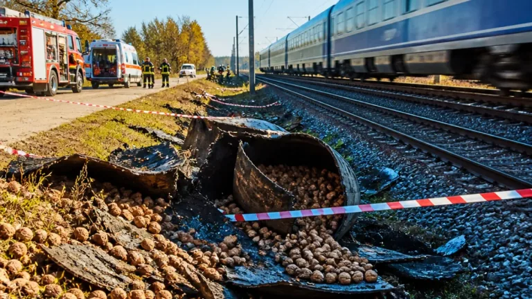 Bărbat din Roman, găsit decedat lângă calea ferată după ce ar fi cules nuci; poliția a deschis dosar pentru ucidere din culpă