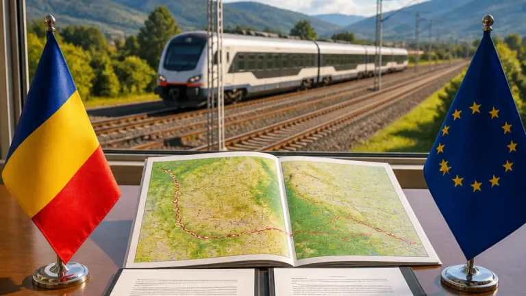 BEI acordă 630 milioane euro pentru modernizarea liniei ferate Brașov–Sighişoara, lucrările estimate până în 2029