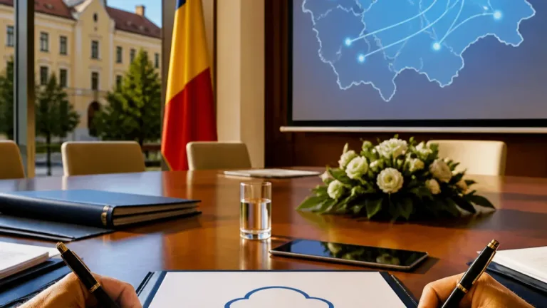 Bistrița: Consiliul Județean inițiază trecerea administrațiilor locale în Cloud-ul Regional Nord‑Vest