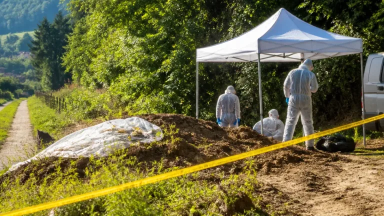 Cadavrul unui bărbat dispărut în 2022, descoperit în pădurea din Vâlcea; un bărbat reținut pentru omor