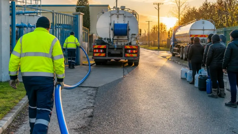 Câmpina: oprire programată a apei potabile pentru o parte a municipiului din cauza unei avarii la Voila