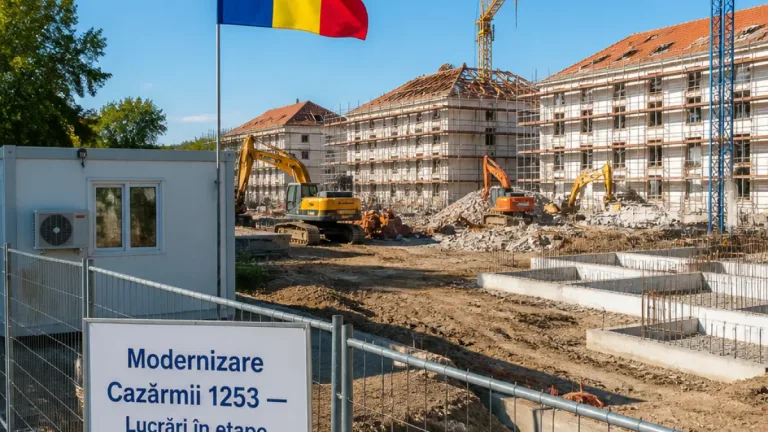 Caracal: Ministerul Apărării a atribuit modernizarea cazărmii 1253 pentru 147,3 milioane lei