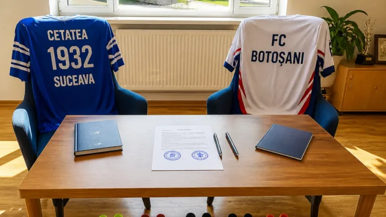 Cetatea 1932 Suceava şi FC Botoșani au semnat un parteneriat pentru jucători U21