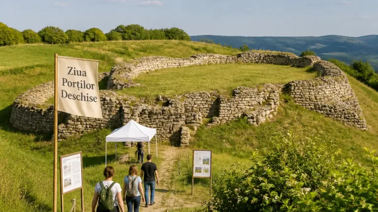 Cetatea dacică din Covasna va fi deschisă gratuit publicului în weekendul 22–23 august