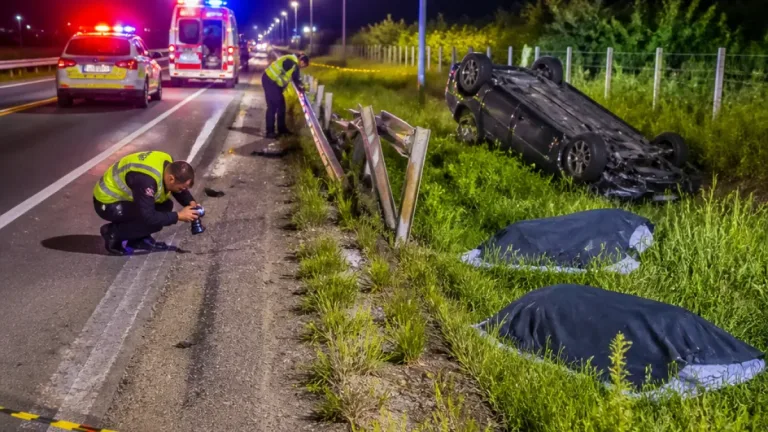 Cinci morți în Dâmbovița după un accident pe DN 61; șoferul nu avea permis