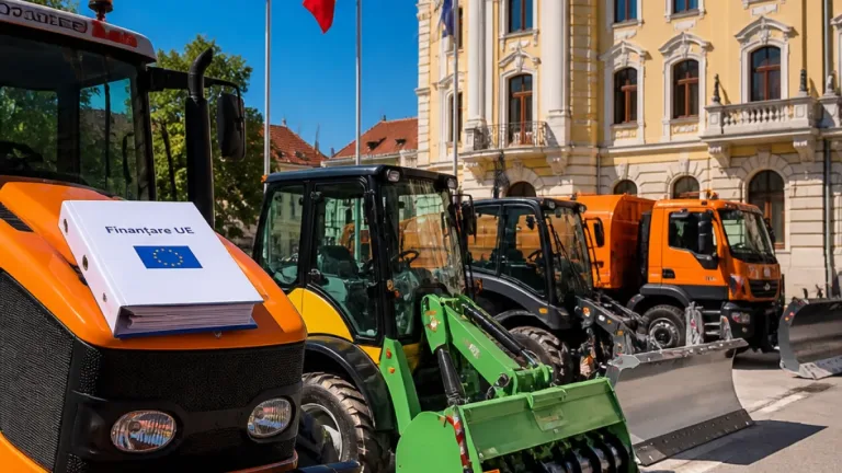 CJ Bihor primește 47,55 milioane lei din UE pentru utilaje de întreținere și deszăpezire a drumurilor județene