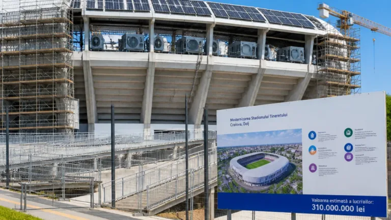 CJ Dolj a depus proiect de peste 56 milioane euro pentru un centru sportiv cu soluții energetice moderne