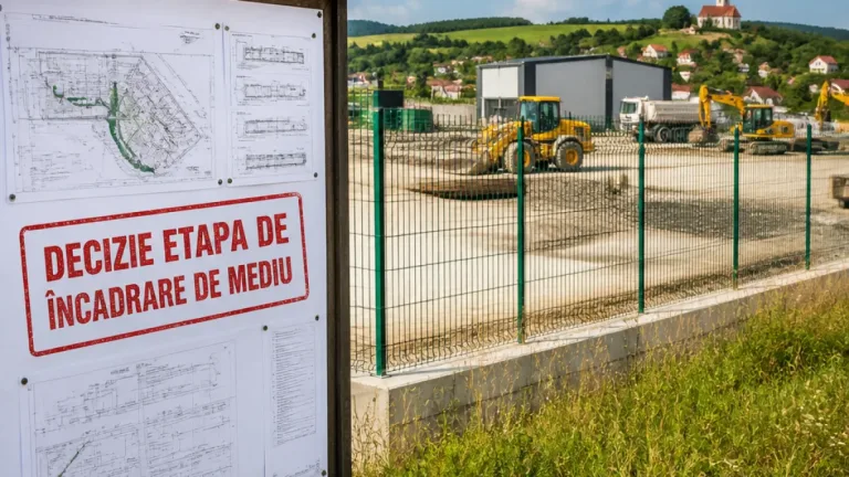 Consiliul Județean Hunedoara anunță decizia de încadrare pentru modernizarea instalației de gestionare a deșeurilor din Băcia