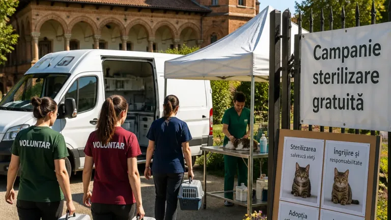 Consiliul Județean Ilfov lansează campanie de sterilizări gratuite pentru pisici în trei localități