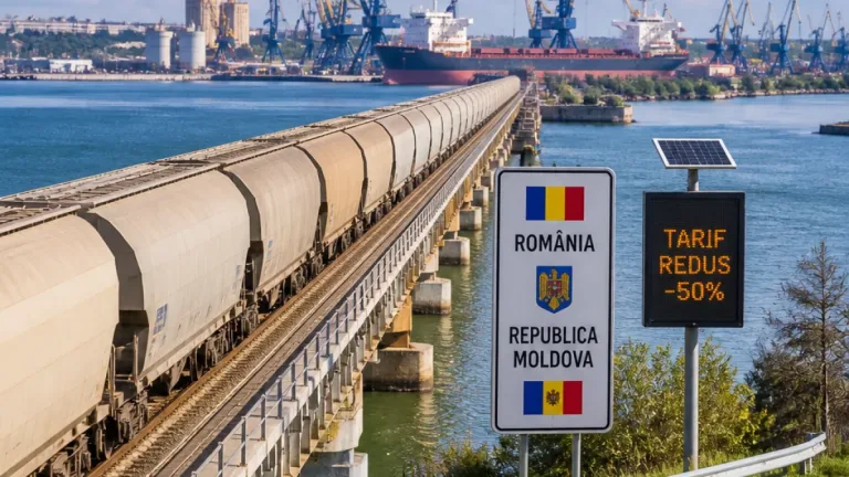 Constanța, luată în calcul pentru un coridor feroviar al cerealelor ucrainene între Moldova și Marea Neagră
