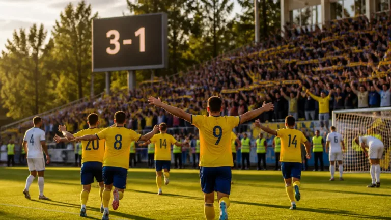CSL Ștefăneștii de Jos întoarce partida și învinge Cetatea Suceava, 3-1, în etapa a IV-a