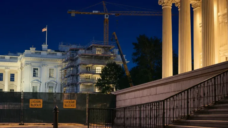 Curte federală blochează temporar proiectul de 400 mil. $ pentru sala de bal a Casei Albe