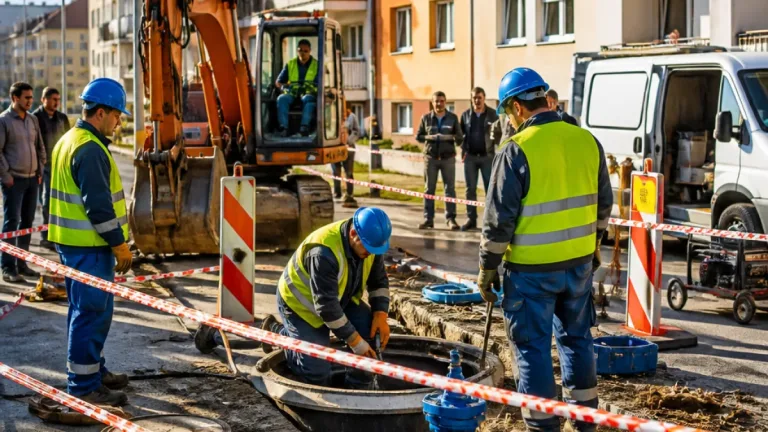 Defecţiune la reţeaua de gaze din Sfântu Gheorghe: peste 700 de consumatori fără alimentare, reluare estimată vineri după-amiază