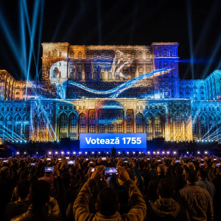 iMapp Bucharest 2026 va proiecta fațada Parlamentului în două seri de artă digitală și muzică