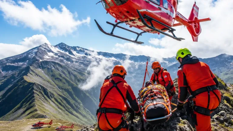 Doi tineri recuperați cu elicopterul din apropierea Vârfului Moldoveanu; aeronavele locale erau angajate în alte misiuni