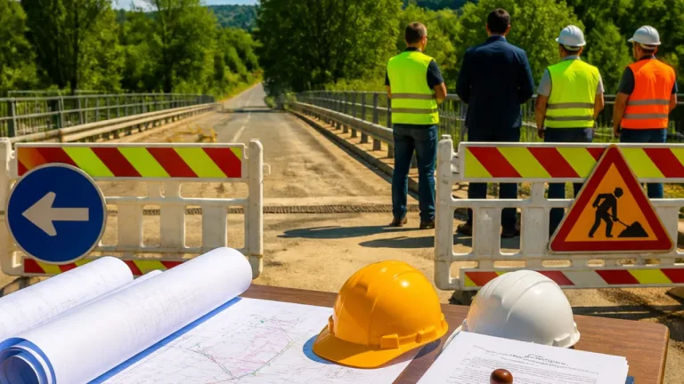 Două poduri din Caraș-Severin vor fi reabilitate: contract semnat la Berzovia, soluții tehnice căutate la Constantin Daicoviciu