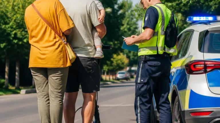 Drobeta-Turnu Severin: amenzi de 2.160 lei după ce doi adulți şi un copil au folosit aceeaşi trotinetă