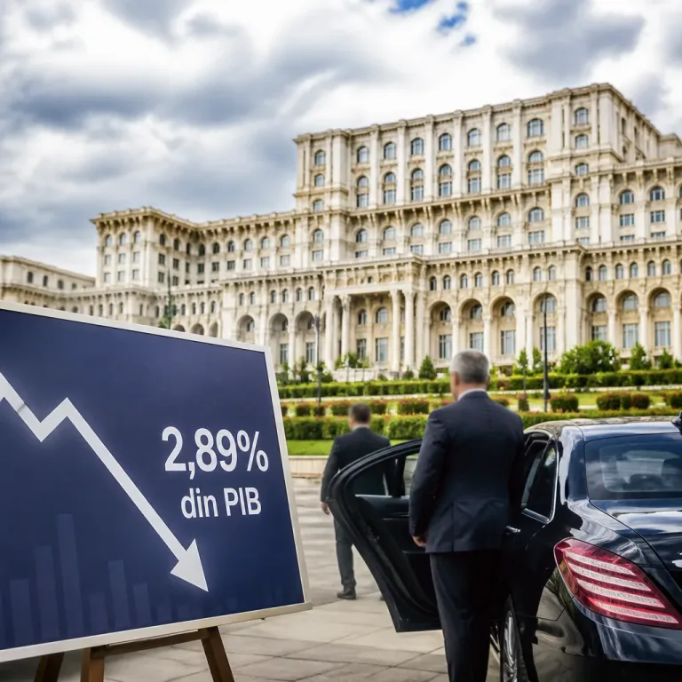 Deficitul public scade la 2,89% din PIB înaintea deciziei Standard&Poor’s; incertitudinile politice rămân