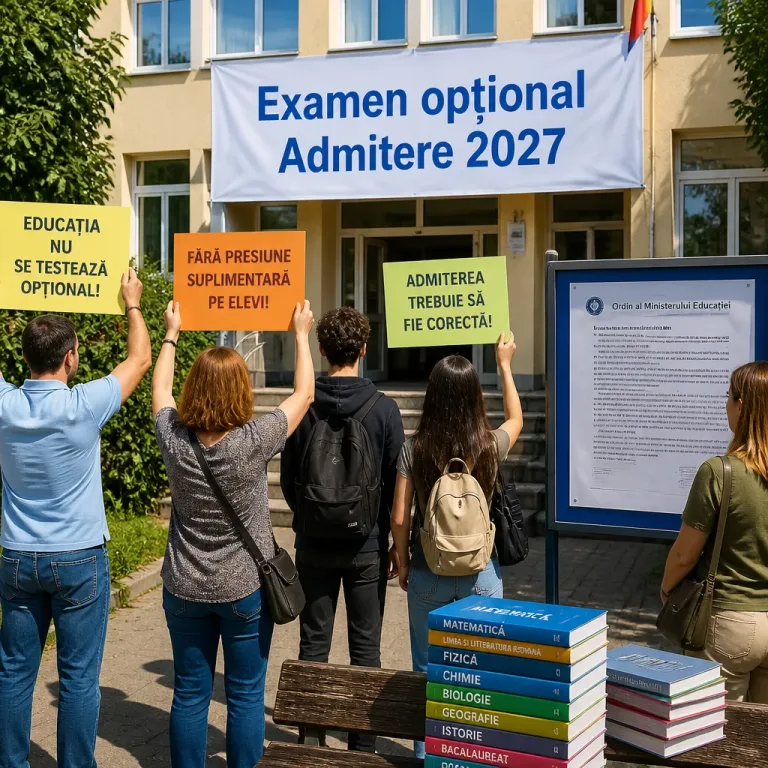 Examenul opţional de admitere la liceu din 2027 rămâne contestat; autorităţile invocă potrivirea profilului