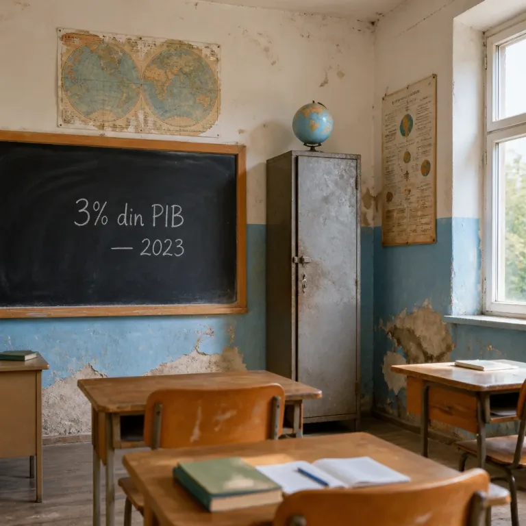 România, pe ultimul loc în UE la cheltuielile publice pentru educaţie: 3% din PIB în 2023