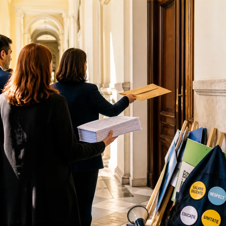 Federațiile din educație cer partidelor politici adoptarea grilelor propuse după greva din 2023 sau respingerea proiectului