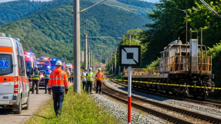 Electromecanic CFR găsit mort la Zoița în timpul lucrărilor la linia de contact; anchetă în curs