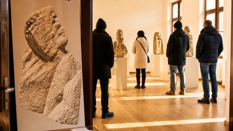 Expoziția „Obsesii” a sculptorului Ioan Pop Vereta, vernisată la Sighetu Marmației
