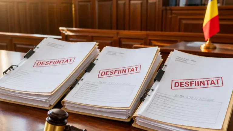 Fostul procuror‑şef al DIICOT Ialomiţa, condamnat definitiv: un an de închisoare cu suspendare şi 80.000 lei amendă