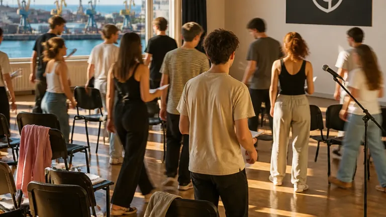 Gala HOP 2026: 25 de tineri actori lucrează la Constanța în ateliere conduse de Paul Chiribuță și Ilinca Stihi