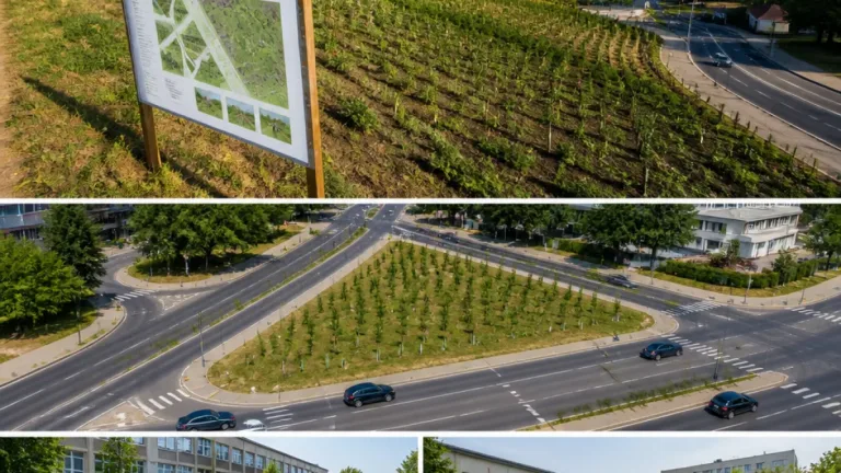 Galați: Patru păduri urbane noi, aproape 196.000 de puieți și 65.000 m² de spații verzi