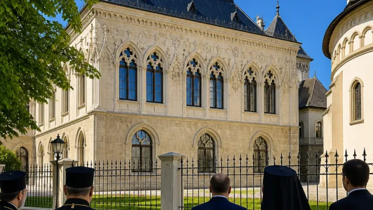 Iași: Sala Gotică a Mănăstirii „Sfinții Trei Ierarhi”, recepționată după lucrări de consolidare