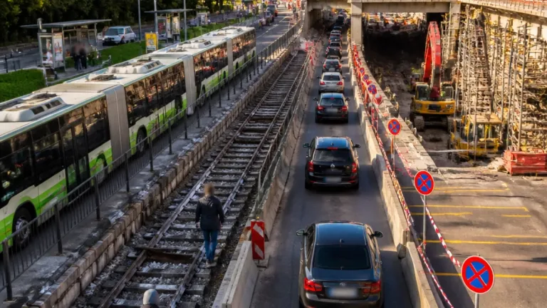 Iași: trafic afectat pe termen lung din cauza lucrărilor la Pasajul Socola și modernizării liniei de tramvai din Copou