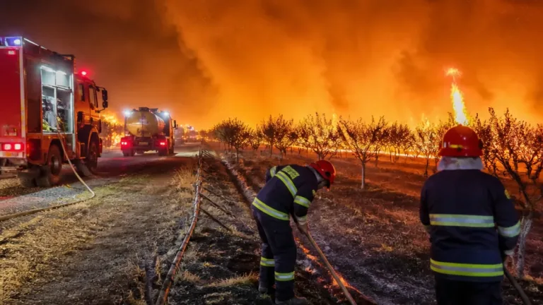 Incendiu de proporții la Vieru: 120 de hectare distruse între livadă, miriște și litieră de pădure
