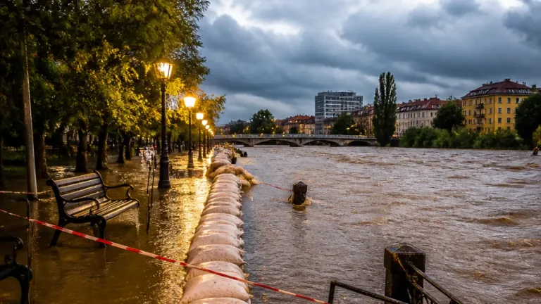 INHGA anunță cod galben de viituri pentru 19 județe, inclusiv Timiș; avertizări pentru torenți și pâraie