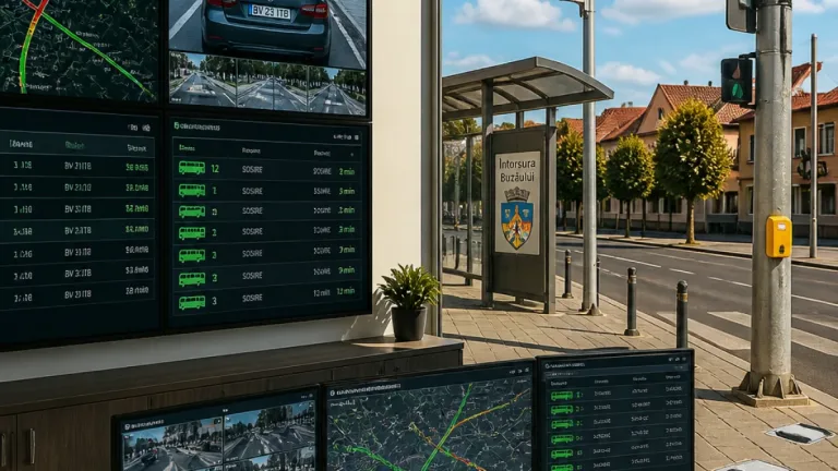 Întorsura Buzăului implementează un sistem inteligent de gestionare a transportului public, investiție de 370.000 euro