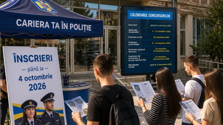 IPJ Hunedoara dă startul înscrierilor pentru școlile de agenți ale MAI; termen până la 4 octombrie