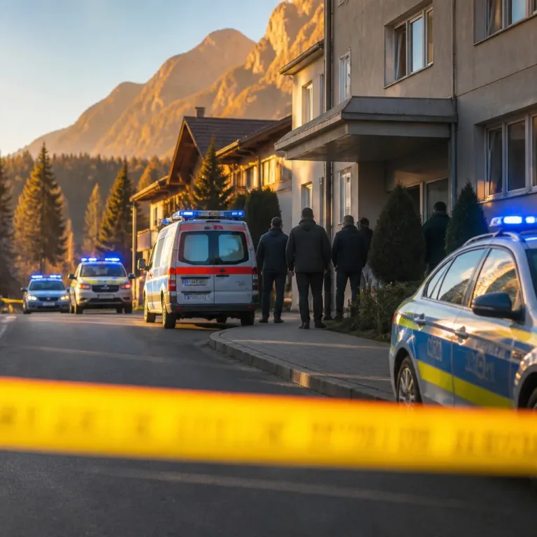 Bărbat reținut după ce și-a înjunghiat mortal fratele în stațiunea Bușteni