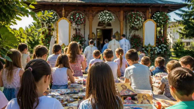 La Dorohoi s-a încheiat a III-a ediție a Școlii de vară „Maica Domnului, ocrotitoarea copiilor”