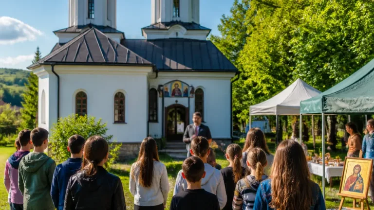La Reghin, „Bucuria Comuniunii” — tabără parohială care îmbină vacanța cu educația religioasă