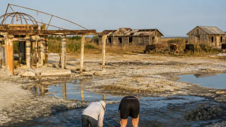 Lacul Movila Miresii, uscat și nevalorificat: satul cu nămol terapeutic rămâne fără apă și proiecte