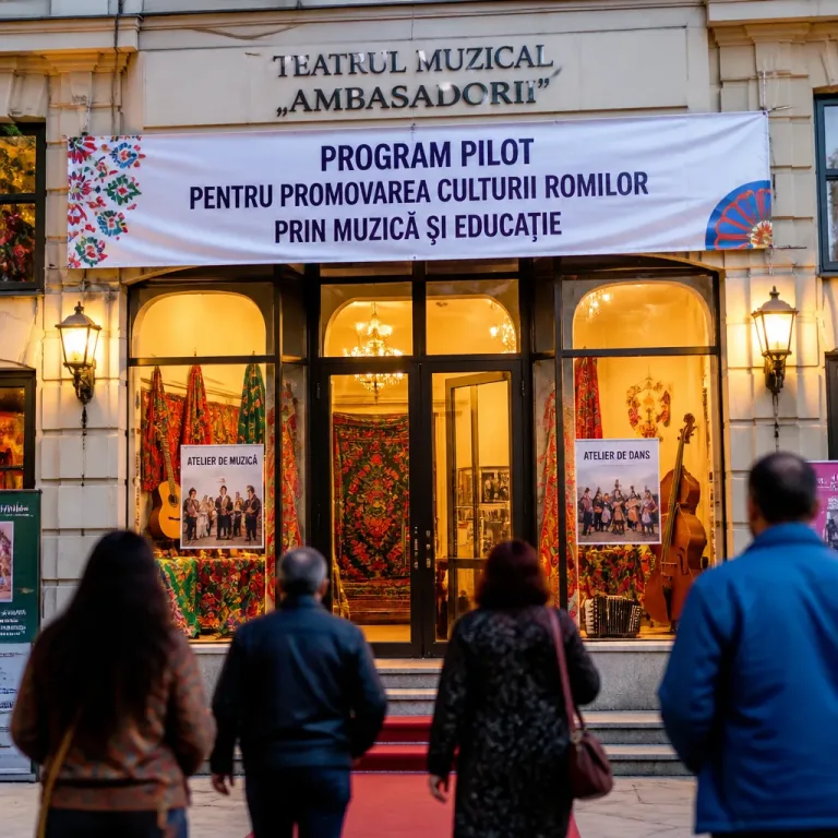 Ministerul Culturii lansează un program-pilot pentru susținerea culturii rome la Teatrul Muzical 'Ambasadorii'