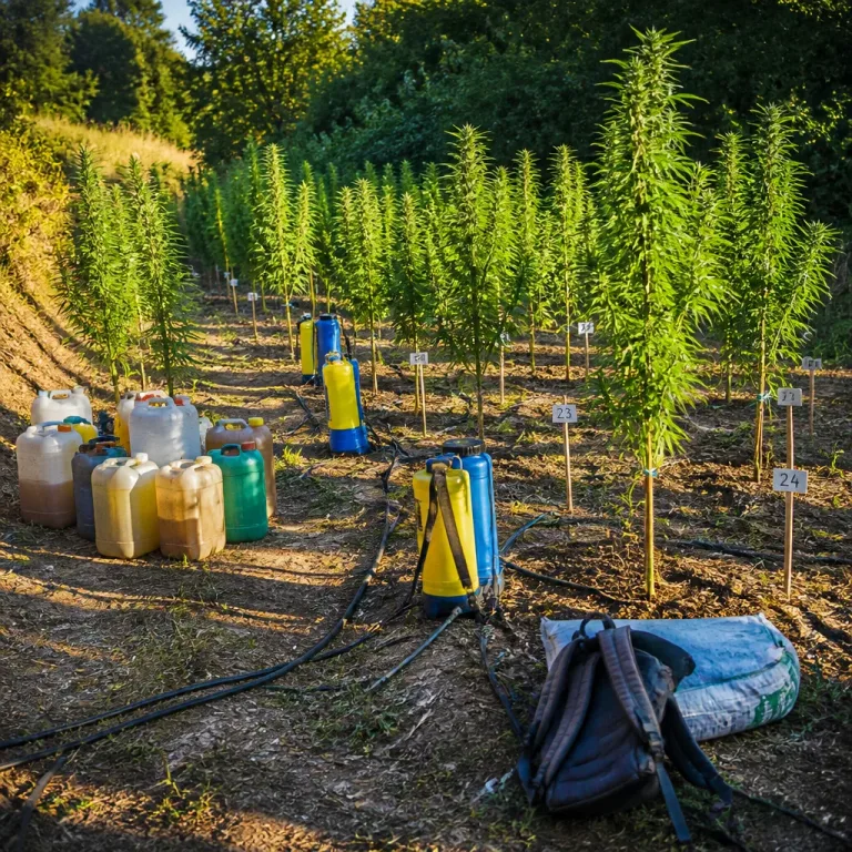 DIICOT: Două persoane arestate pentru o cultură de canabis cu plante de până la 4 metri în Dâmbovița