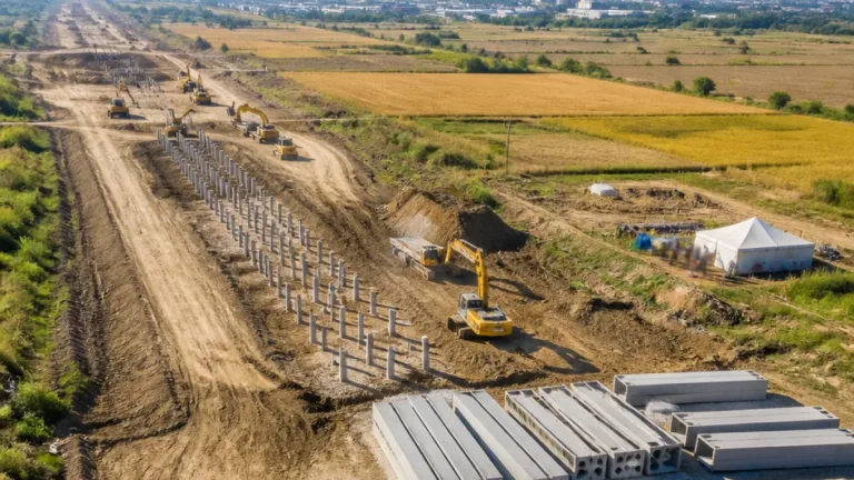 Lucrările la Varianta de Ocolire Timișoara Vest avansează: antreprenorul raportează 13% stadiu fizic