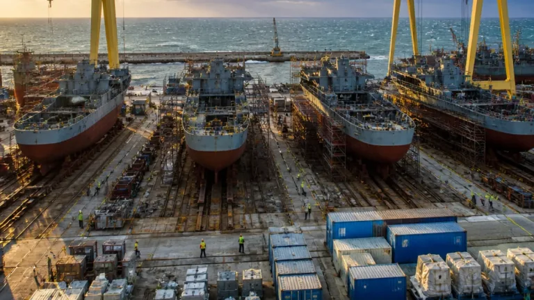 Mangalia: Guvernul propune construcţia a patru nave militare la Șantierul Naval Mangalia – 2 Mai