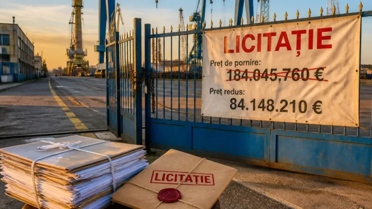 Mangalia: Șantierul Naval Damen a rămas fără ofertanți și se pregătește o nouă licitație