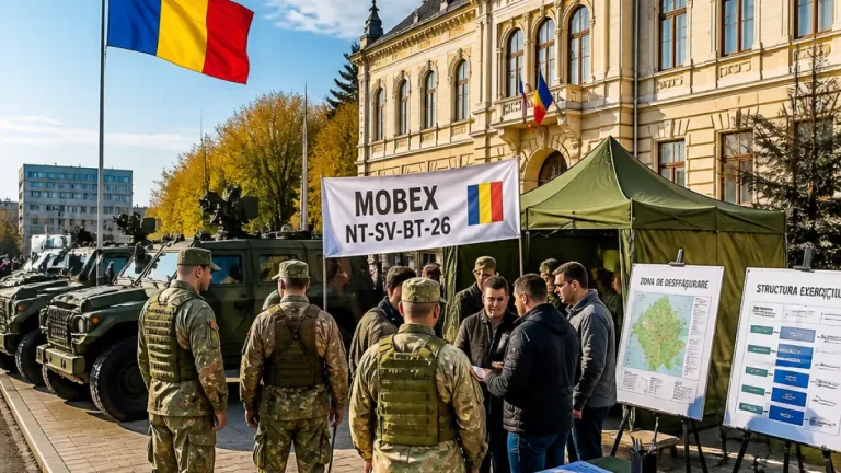 MApN declanșează exercițiul de mobilizare MOBEX NT‑SV‑BT‑26 în județele Botoșani, Suceava și Neamț