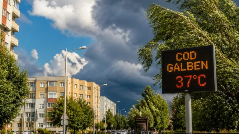 Maramureș sub cod galben de caniculă și avertizare de instabilitate: maxime până la 37°C și rafale peste 50 km/h