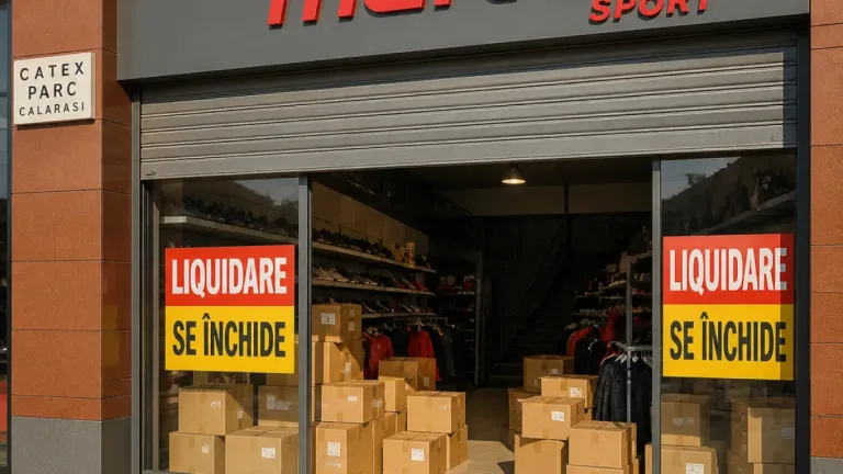 Martes Sport își închide magazinul din Călărași după aproape şase ani; pe fondul pierderilor companiei