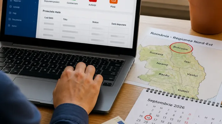 Microîntreprinderile din Nord‑Est, inclusiv Botoșani, pot solicita granturi de 100.000–300.000 EUR în septembrie‑octombrie